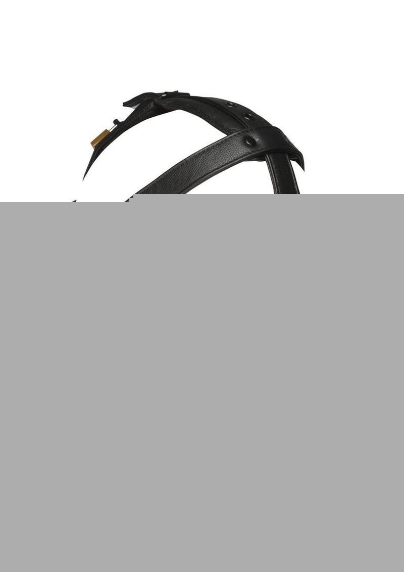 Master Series Lockable Head Harness with Muzzle - Black