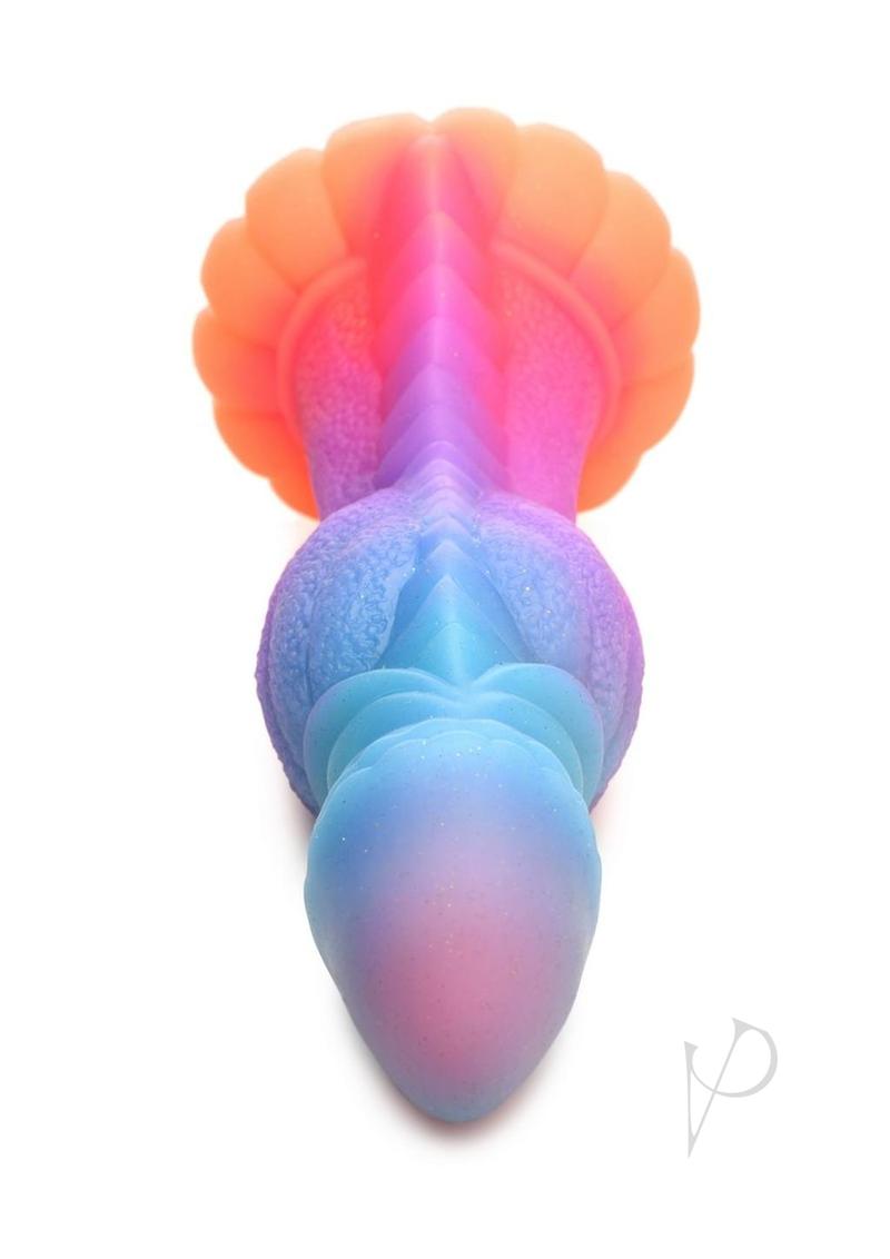 Creature Cocks Galactic Cock Alien Creature Glow In The Dark Silicone Dildo