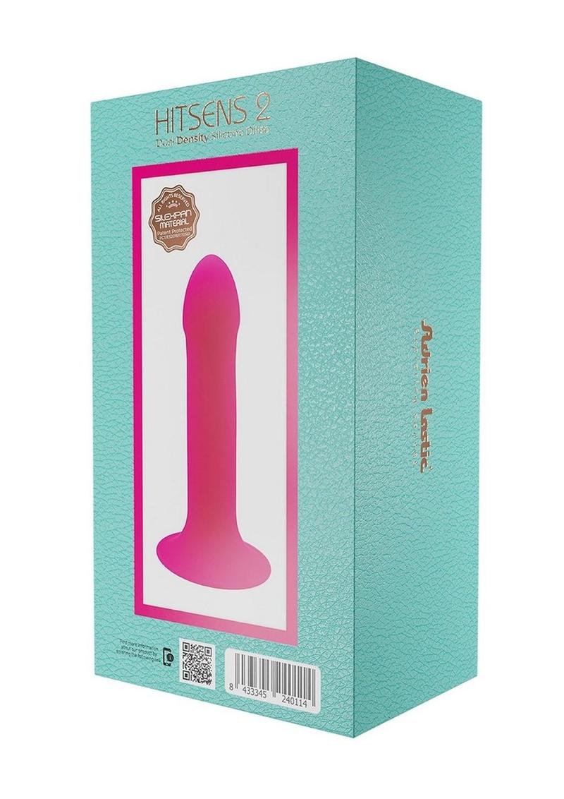 Adrien Lastic Hitsens 2 Dual Dense Silicone Dildo - Pink