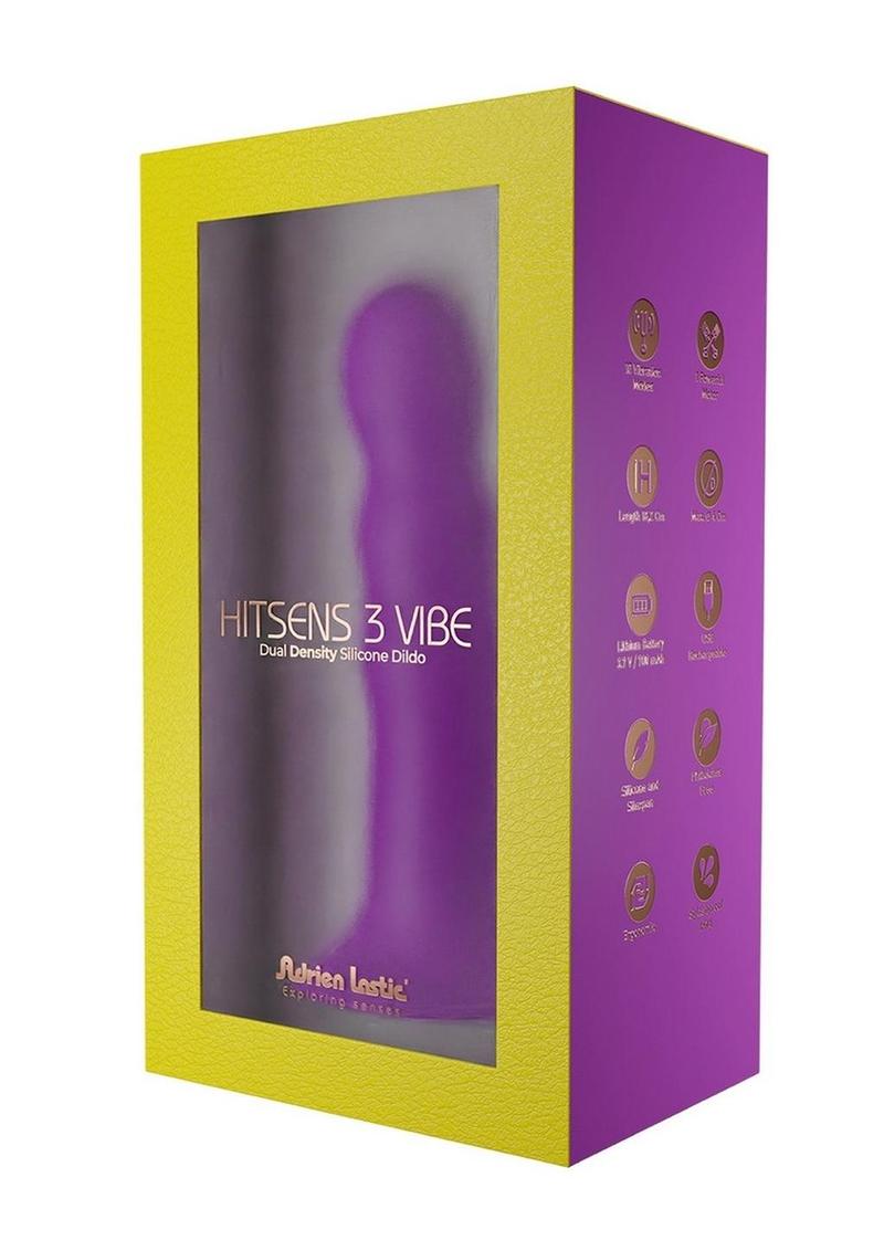 Adrien Lastic Hitsens 2 Dual Dense Silicone Vibrating Dildo