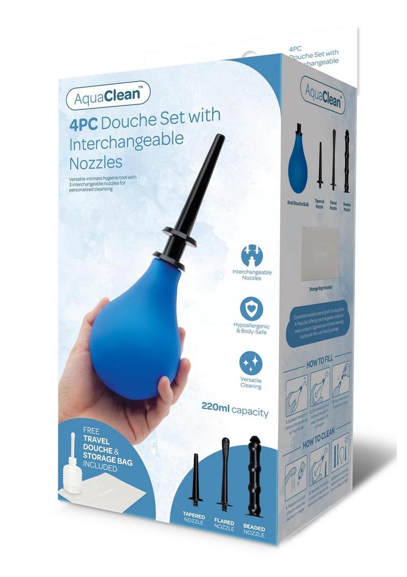 Aquaclean 220ml Douche with Interchangeable Nozzle