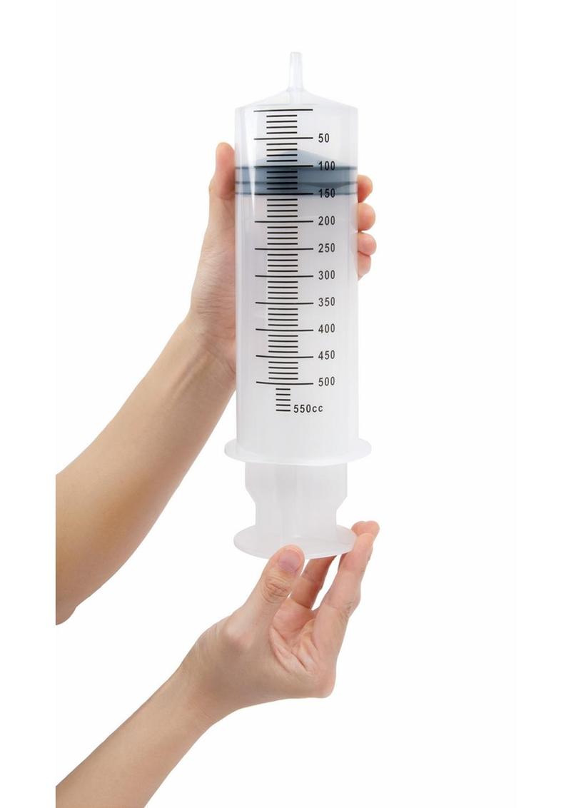 Aquaclean 550cc Enema Syringe - Clear