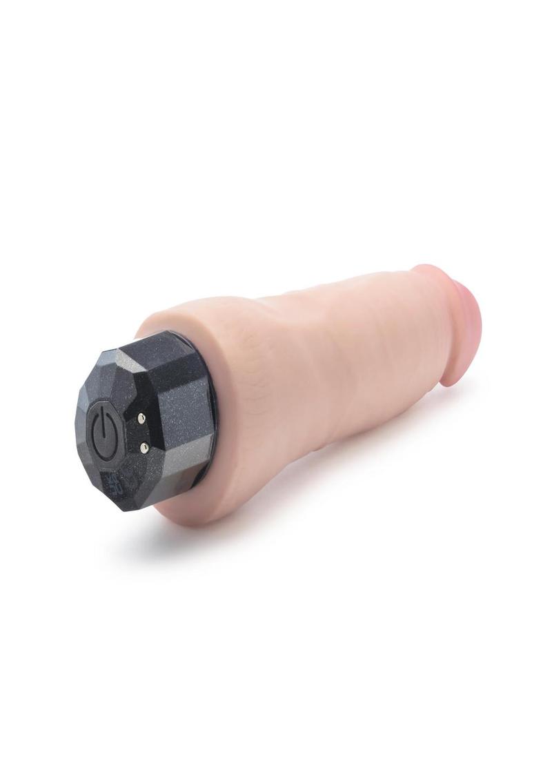 Au Naturel Vanilla Ice Vibrating Dildo