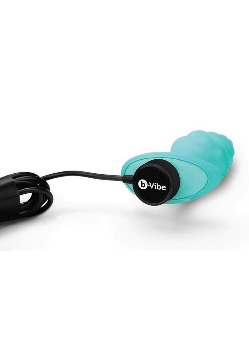 B-Vibe Bump Textured Rechargeable Silicone Anal Plug