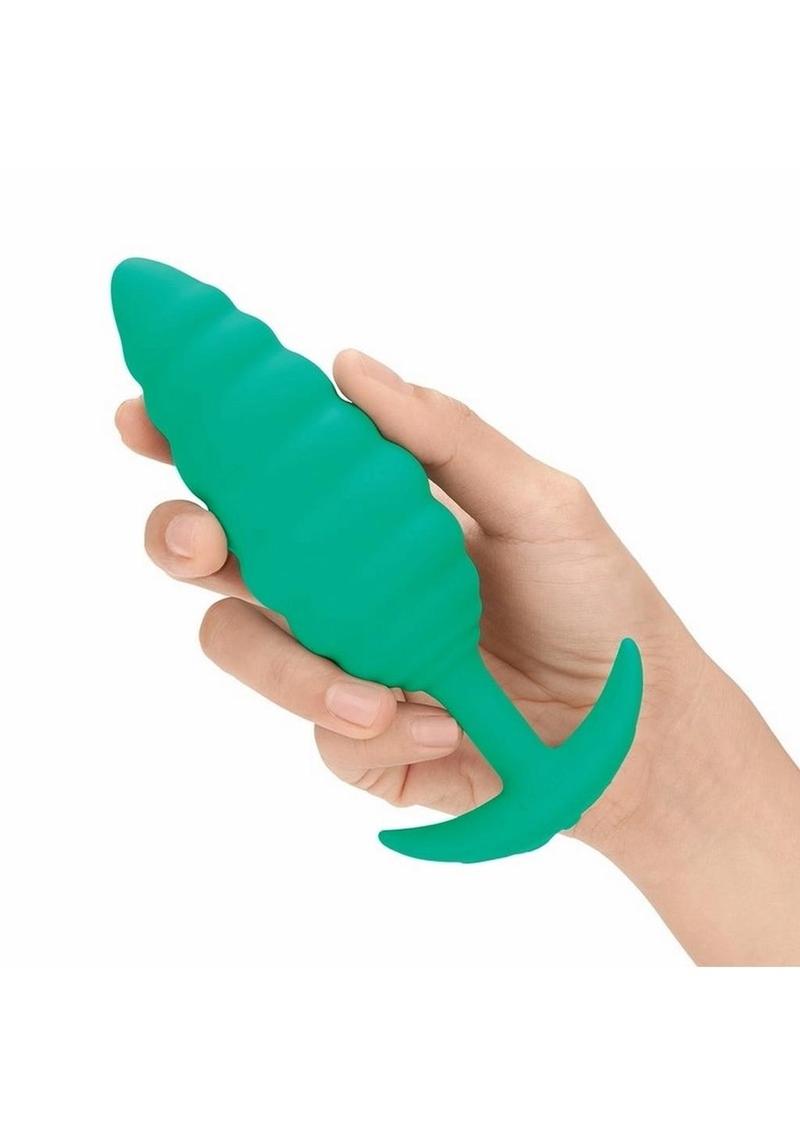 B-Vibe Twist Textured Rechargeable Silicone Anal Plug