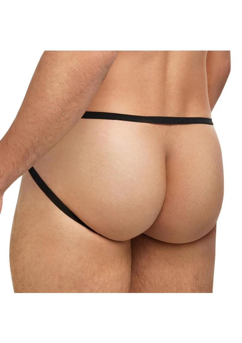 Banana Cabana Jock Mesh - Black - Large/Medium