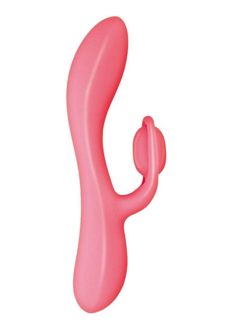 Blaze Romantic Rechargeable Silicone Vibrator - Red