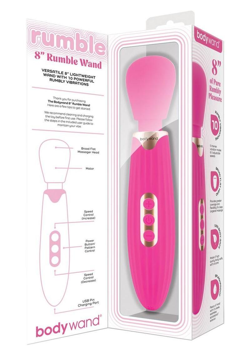 Bodywand Rumble Wand 8 - Hot Pink