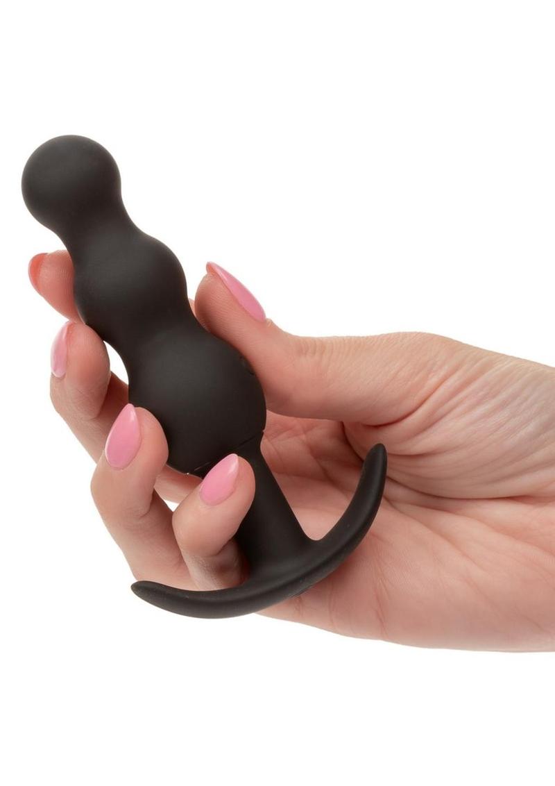 Boundless Vibrating Beaded Plug Rechargeable Silicone Anal Plug