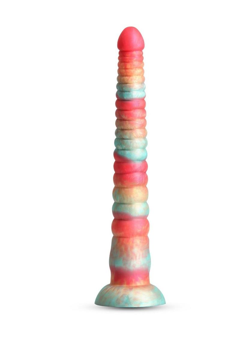 Colours Stacked Silicone Dildo