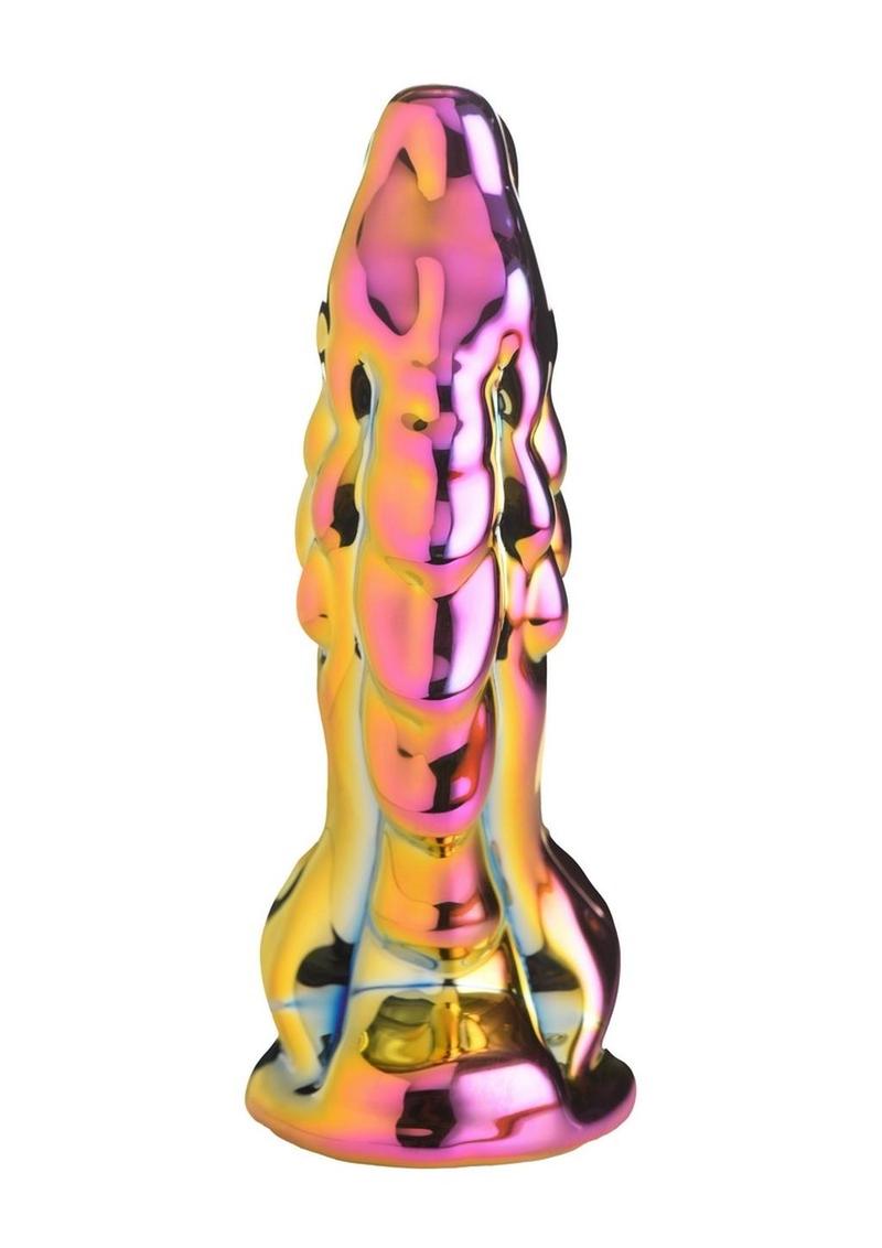 Creature Cocks Dragon Glass Dildo - Multicolor