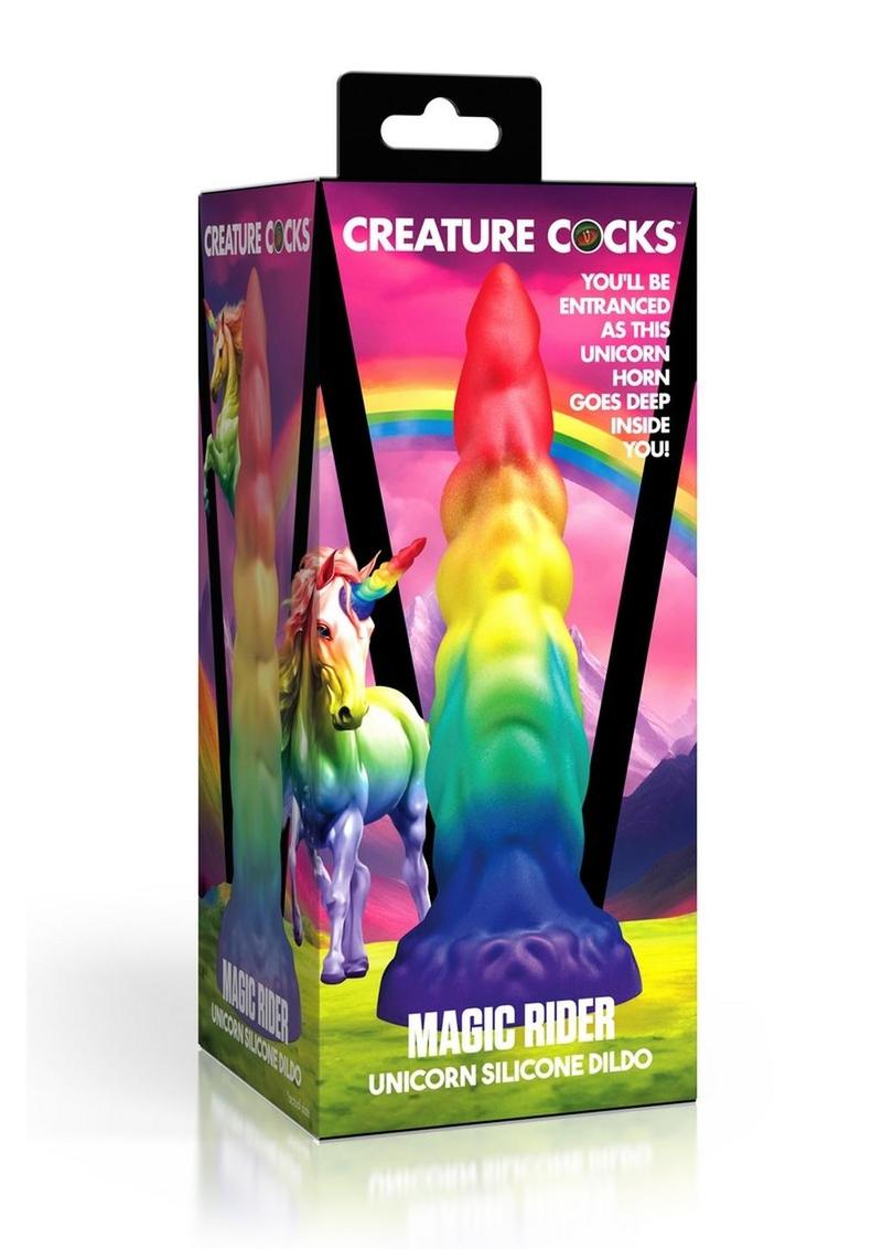 Creature Cocks Magic Rider Unicorn Silicone Dildo