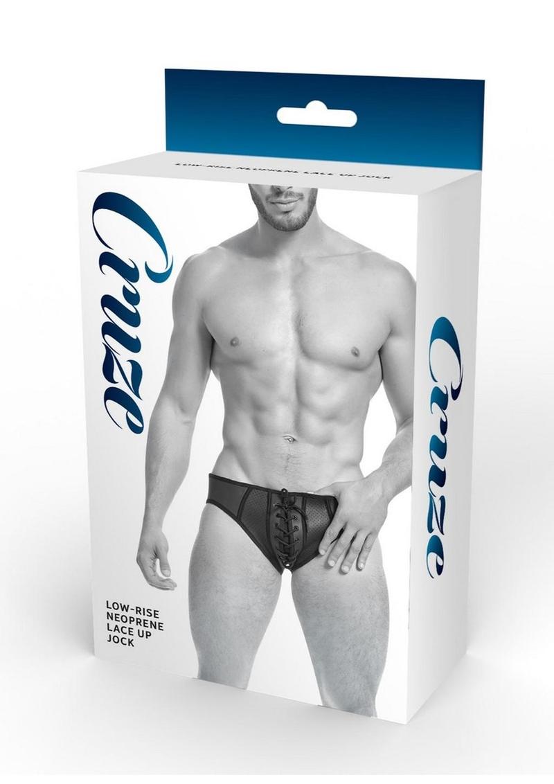 Cruze Kick-Off Lace Up Brief - Black - Medium/Small