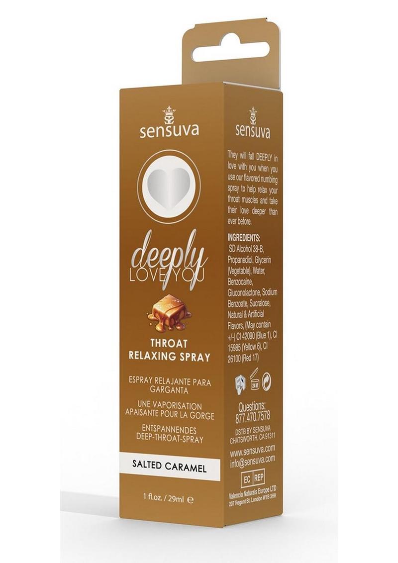 Deeply Love You Throat Relaxing Spray Salt Caramel - 1oz