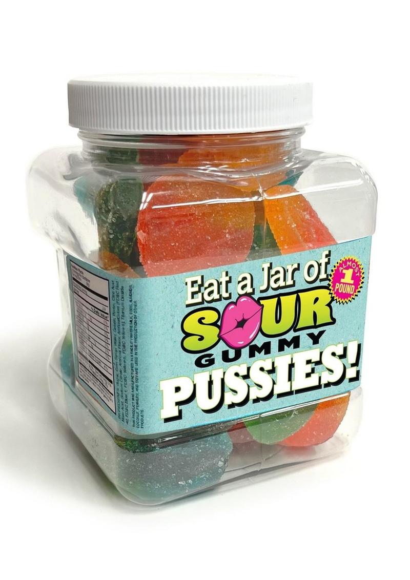 Eat A Jar Of Sour Gummy Pussies