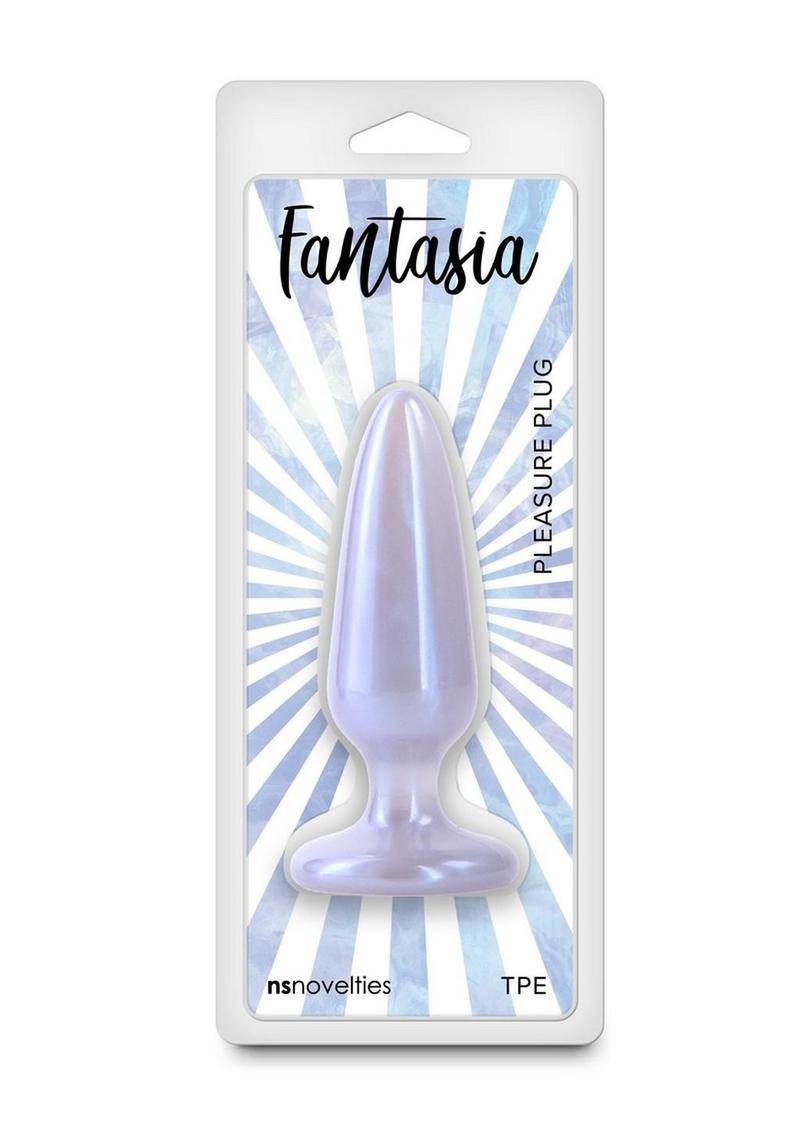 Fantasia Pleasure Plug - Lavender/Purple - Small