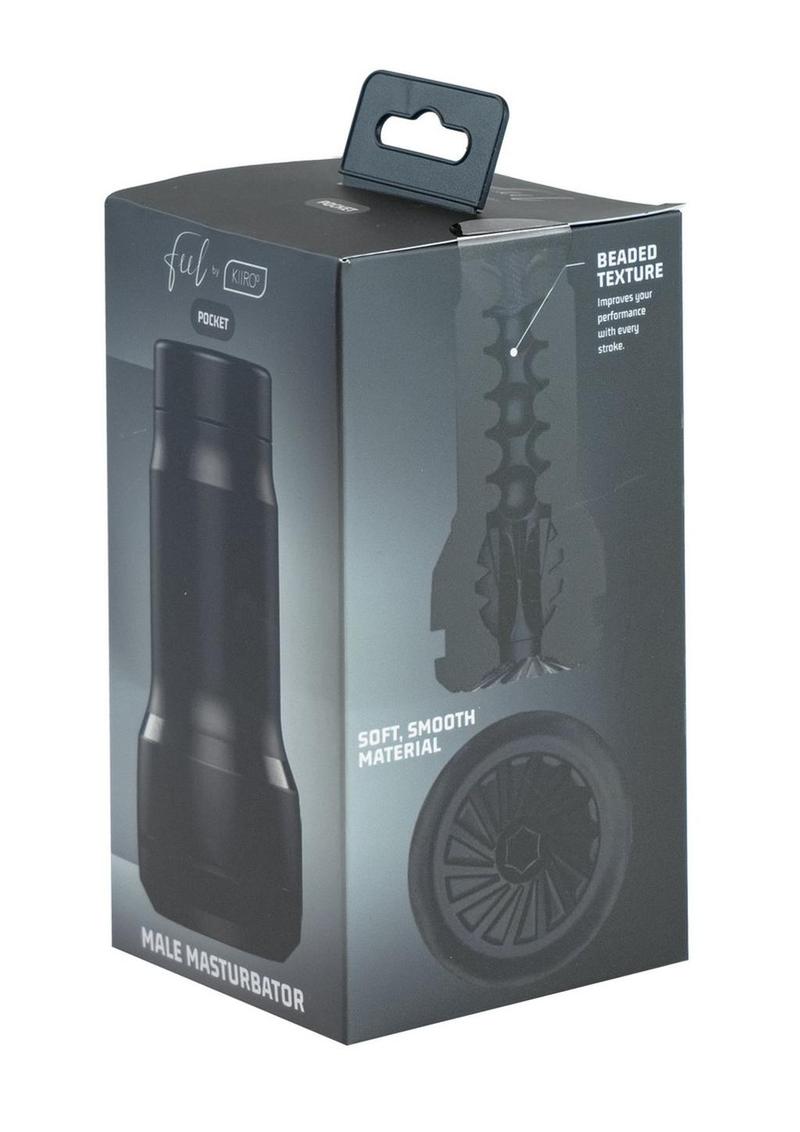 Feel By Kiiroo Pocket Stroker - Black