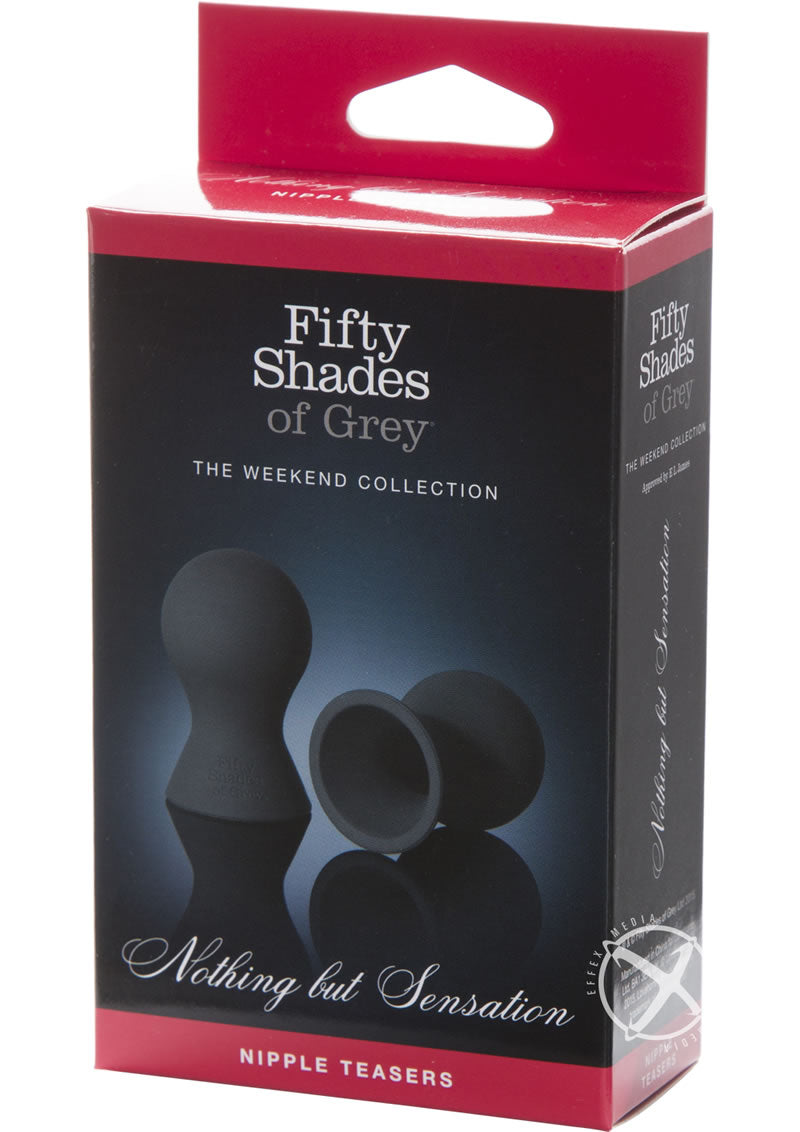 Fifty Shades Of Grey Nothing But Sensation Nipple Teasers - Black