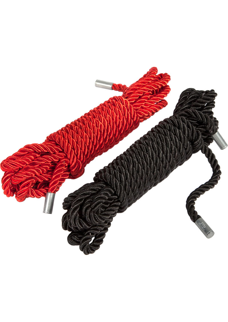 Fifty Shades Of Grey Restrain Me Bondage Rope 16ft Twin Pack - Multiple