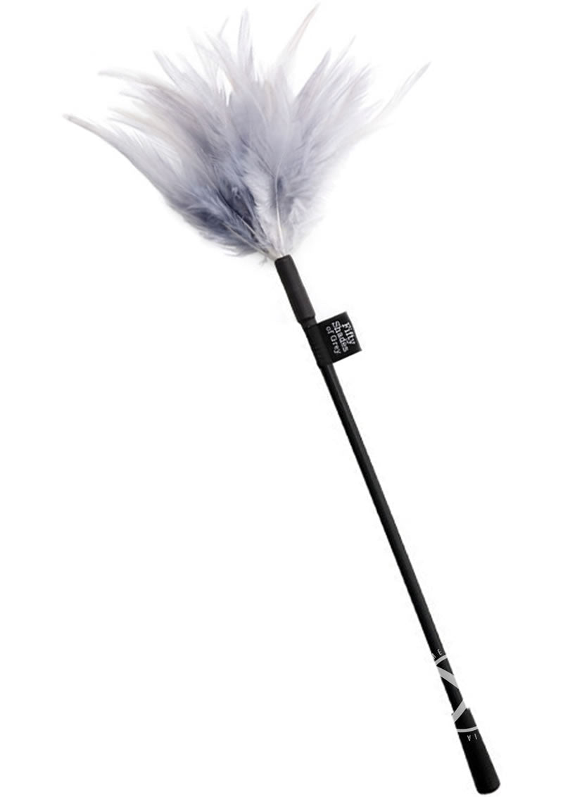 Fifty Shades Of Grey Tease Feather Tickler - Silver