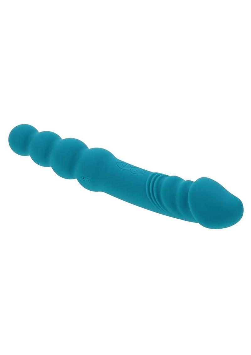 Flip Flop Rechargeable Silicone Dual End Vibrator