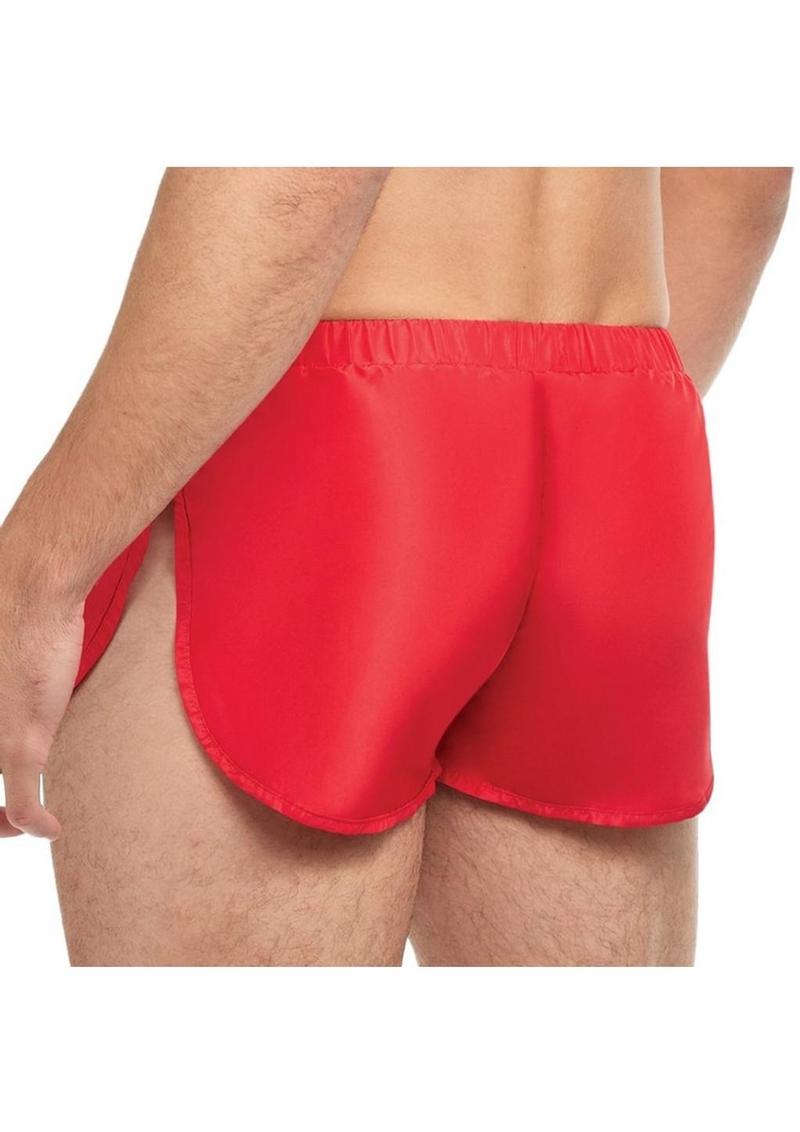 Goal Line Extreme Split Booty Shorts