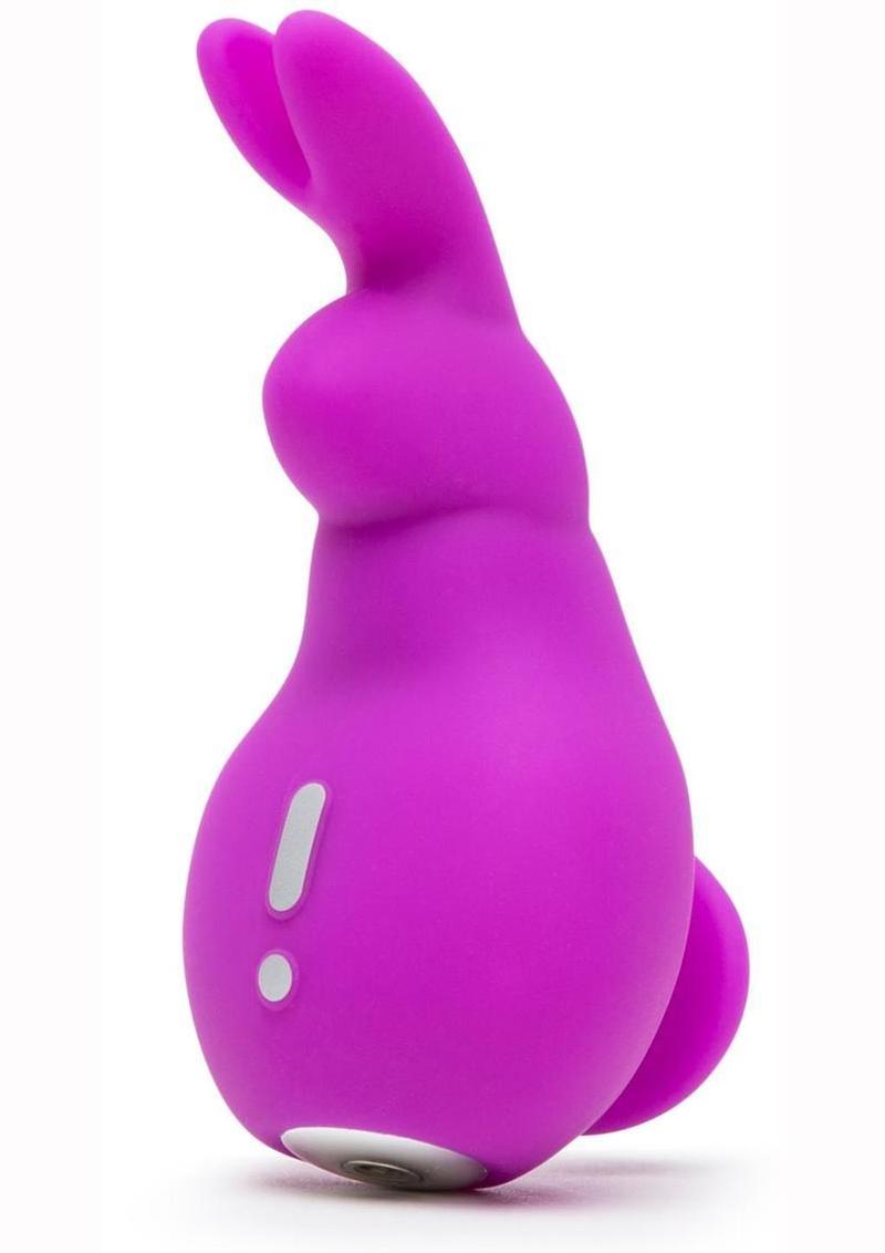 Happy Rabbit Mini Ears Rechargeable Silicone Finger Rabbit Vibrator - Purple