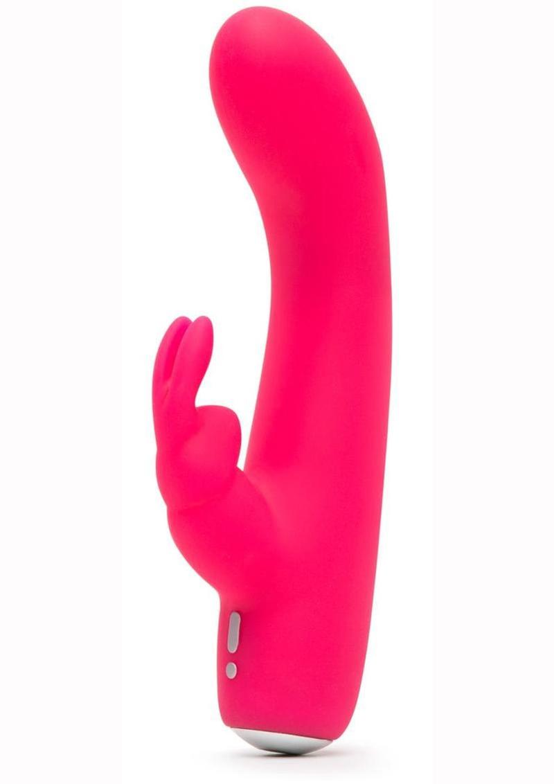 Happy Rabbit Mini Rechargeable Silicone Rabbit Vibrator - Pink