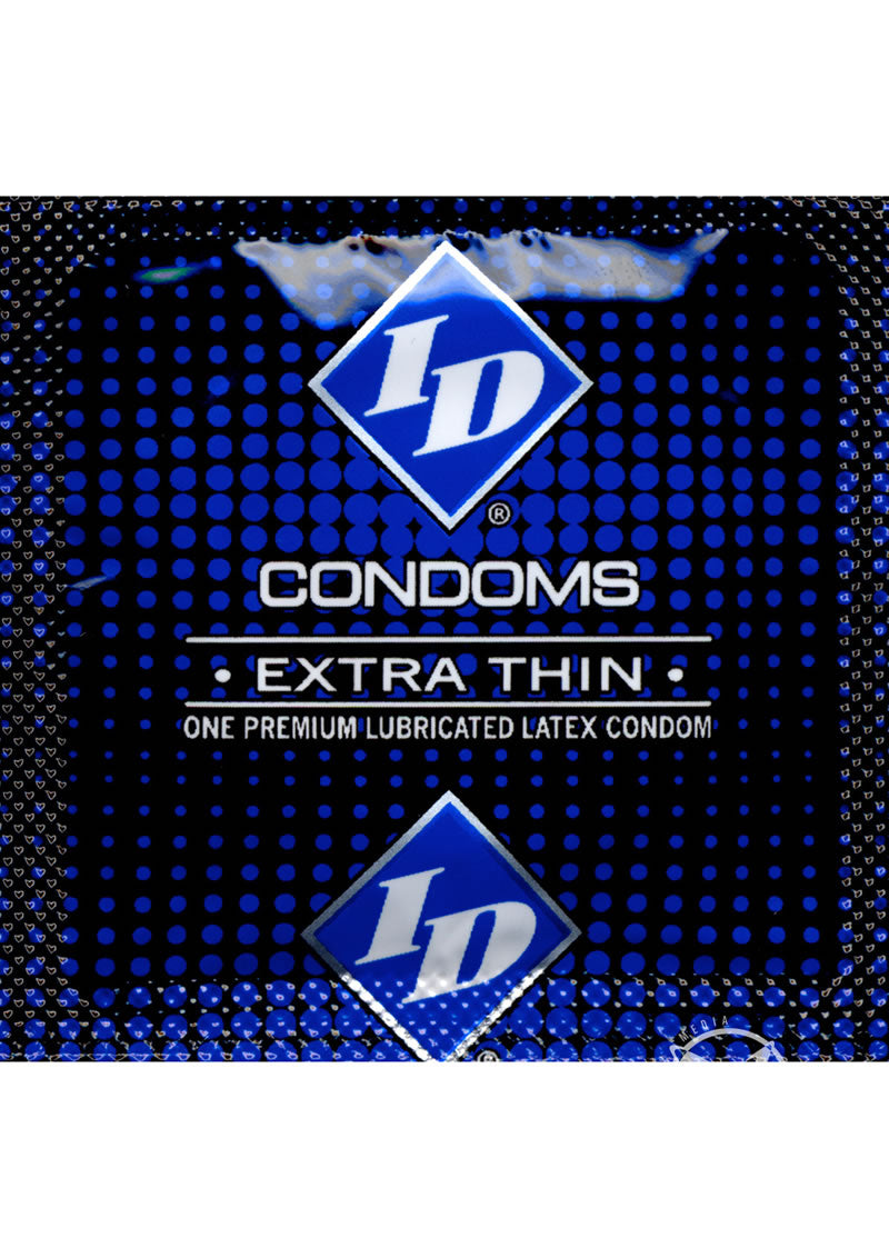 Id Extra Thin Condom - 3 Pack