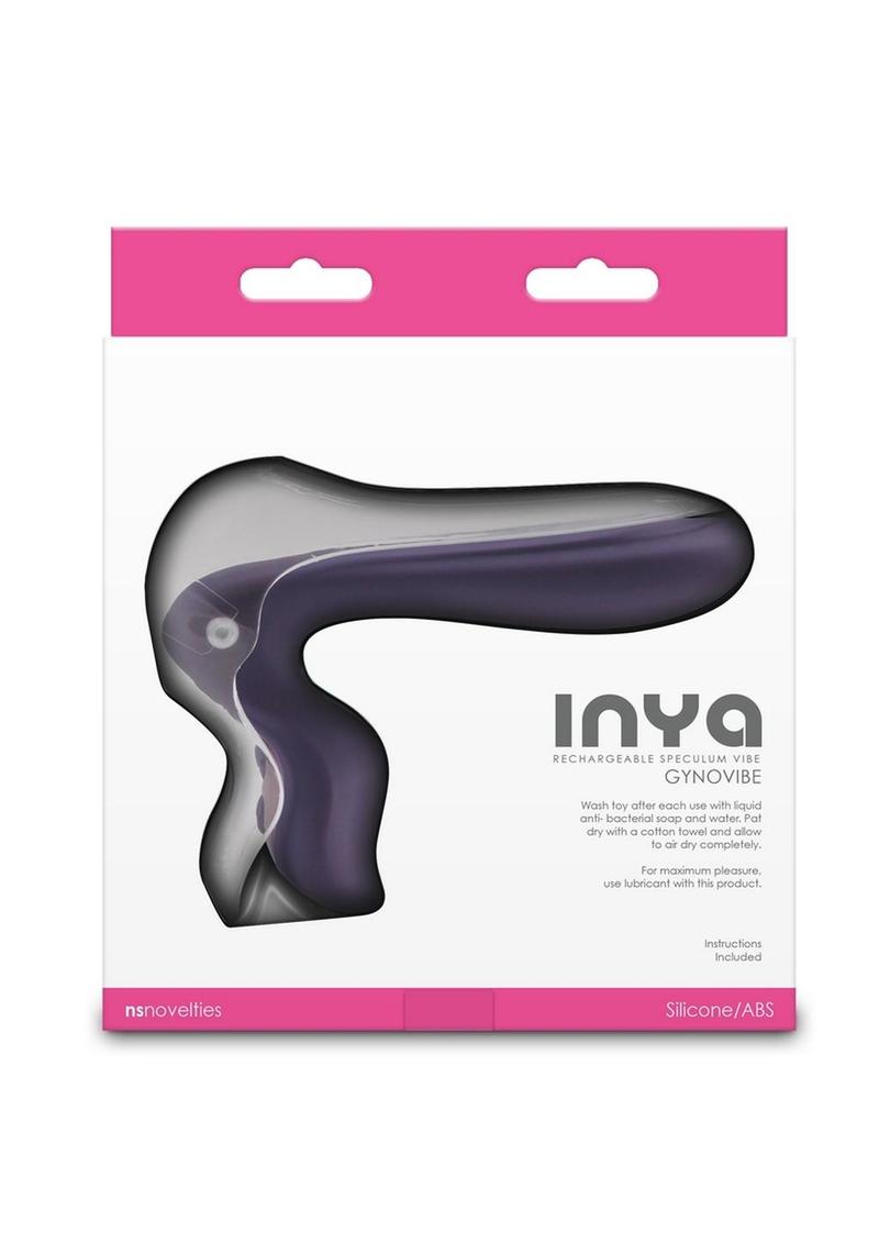 Inya Gynovibe Rechargeable Silicone Speculum Vibrator - Purple