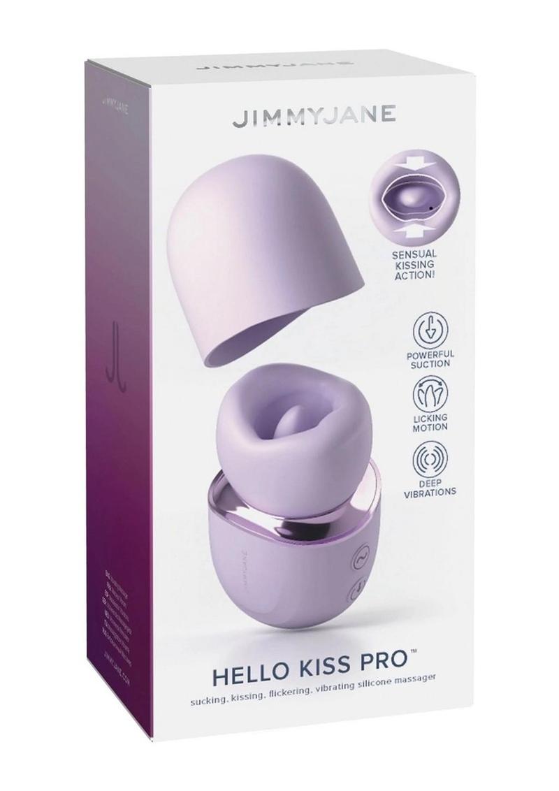 Jimmyjane Hello Kiss Pro Rechargeable Silicone Clitoral Stimulator