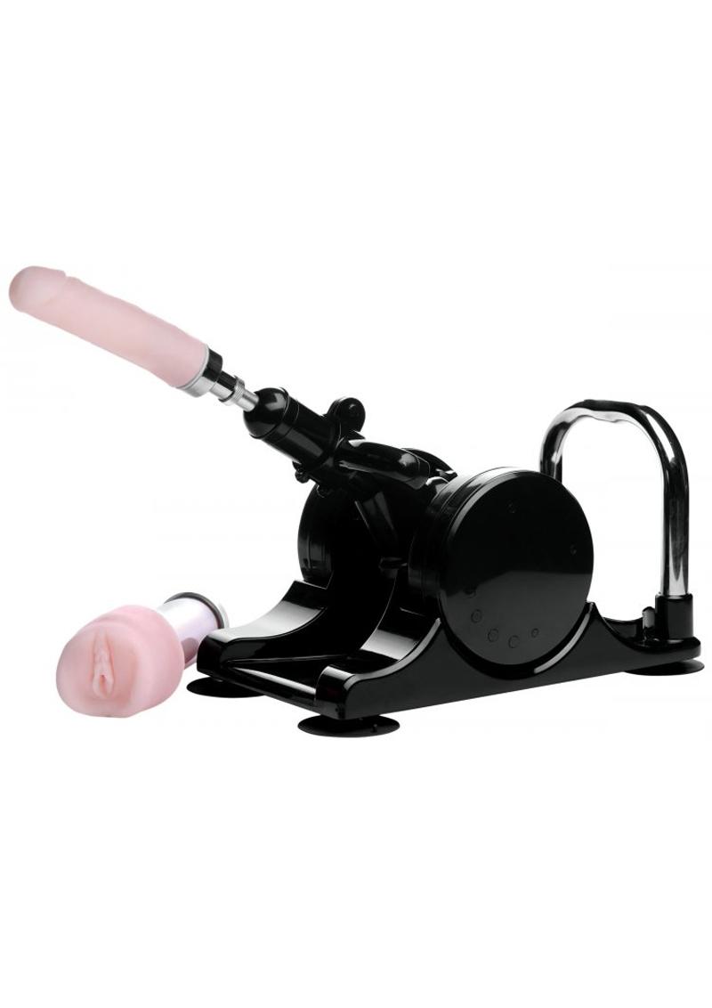 Lovebotz Robo Fuk Deluxe Adjustable Sex Machine - Black