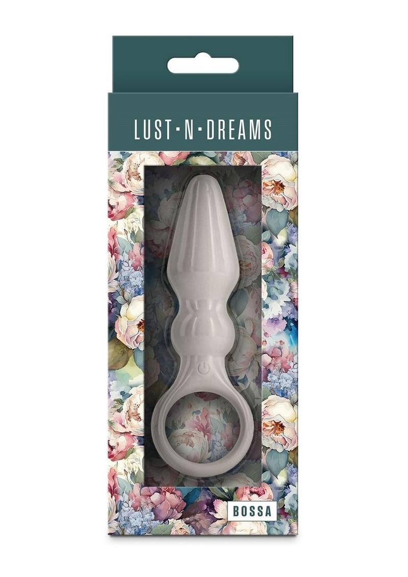 Lust-N-Dreams Bossa Rechargeable Silicone Anal Plug - White