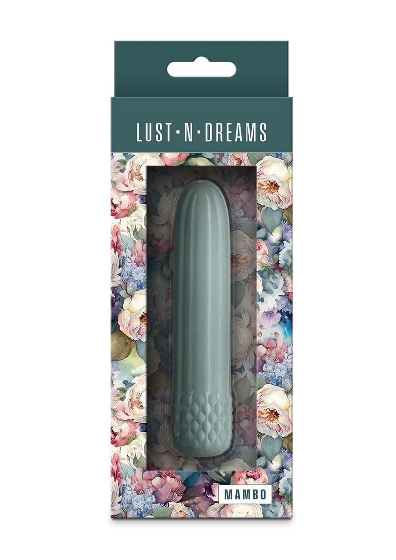 Lust-N-Dreams Mambo Rechargeable Silicone Mini Vibrator - Green