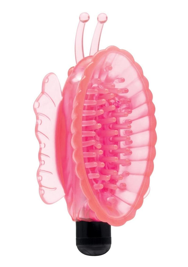 Lux Fetish Vibrating Butterfly Pussy Pump with Quick Release