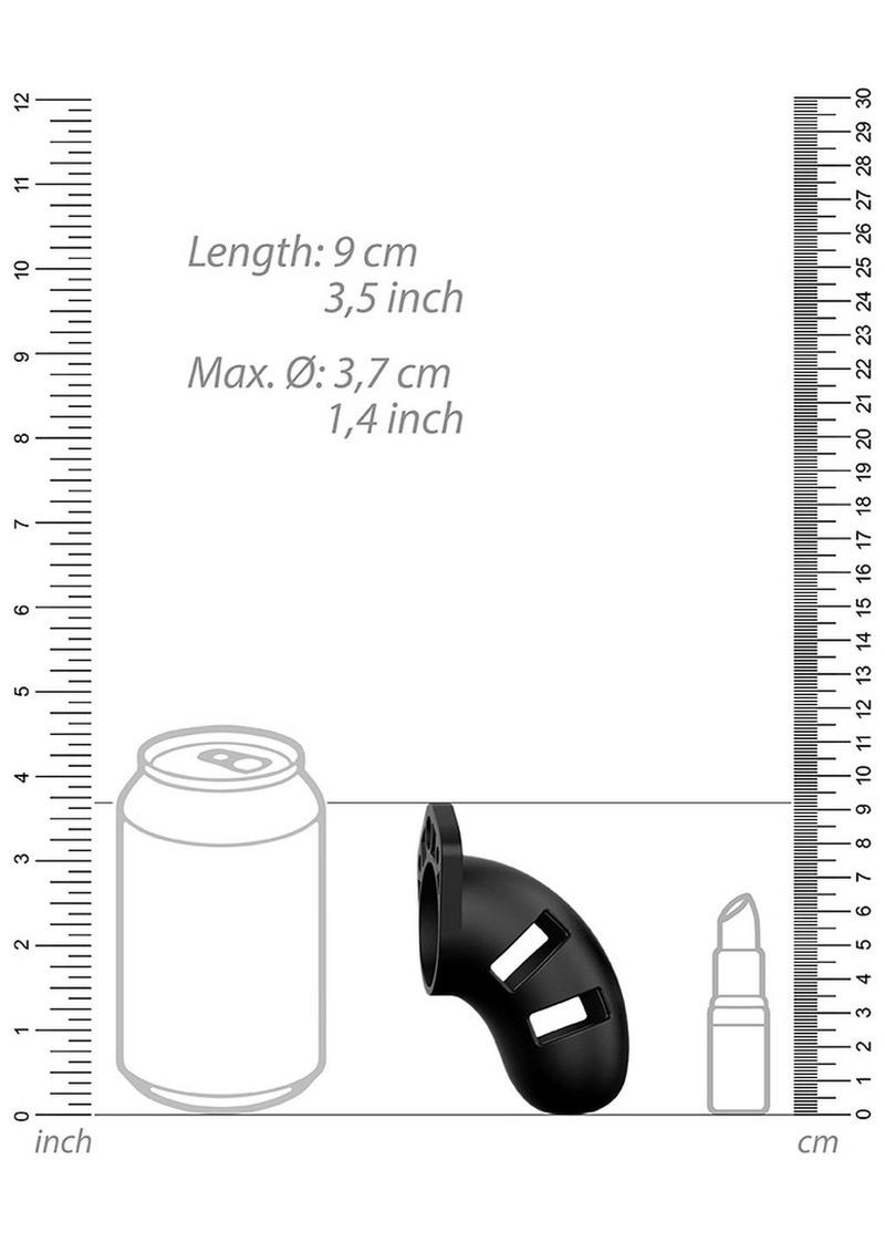 Mancage Model 20 Chastity Cage with Plug