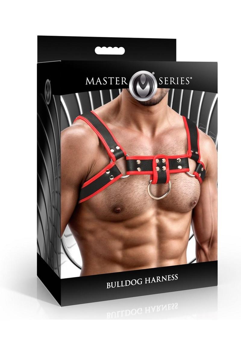 Master Series Bulldog Harness - Red