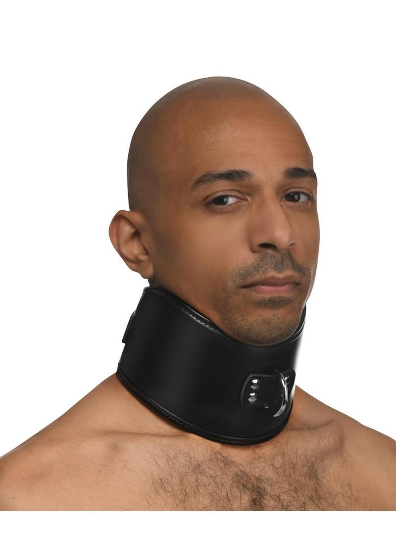 Master Series Hard Stance Padded Lock Posture Collar