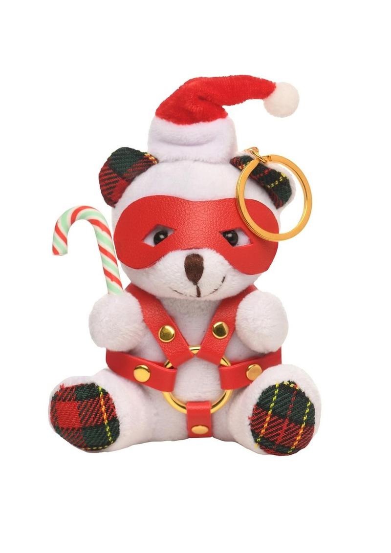 Master Series Holiday Bondage Bear Keychain