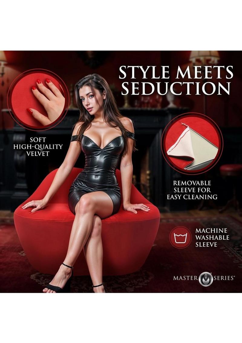 Master Series Lips Chair - Red