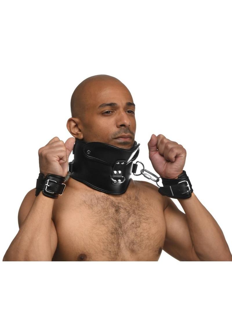 Master Series Rigid Locking Posture Collar with Chin Brace