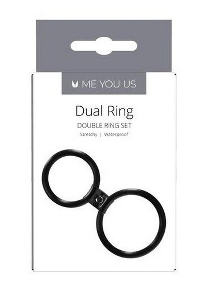 ME YOU US Dual Ring Silicone Cock Ring