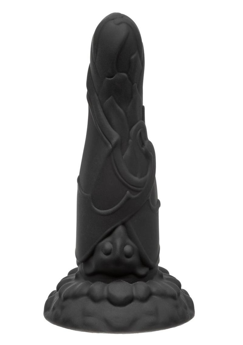 Monster Dong The Vampire Silicone Dildo - Black - 9in