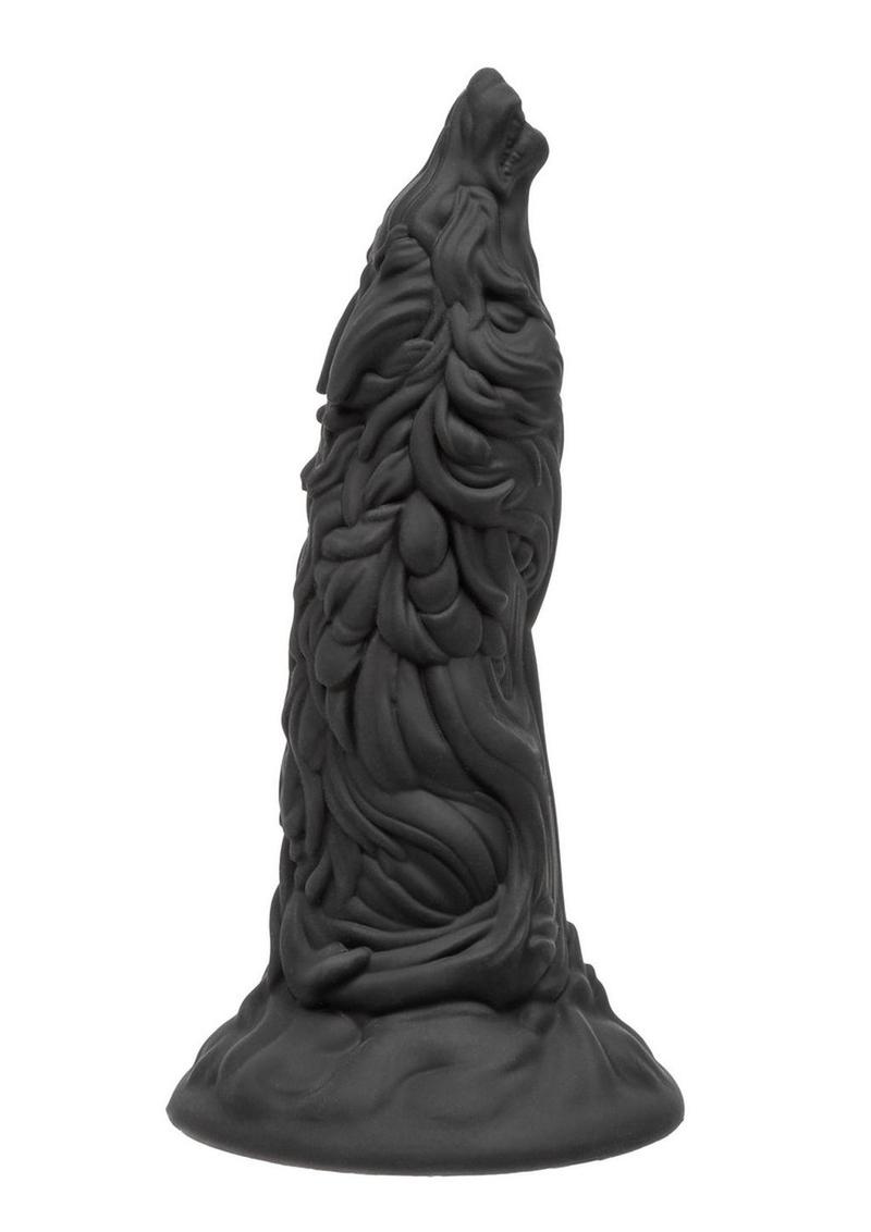 Monster Dong The Werewolf Silicone Dildo - Black - 9in