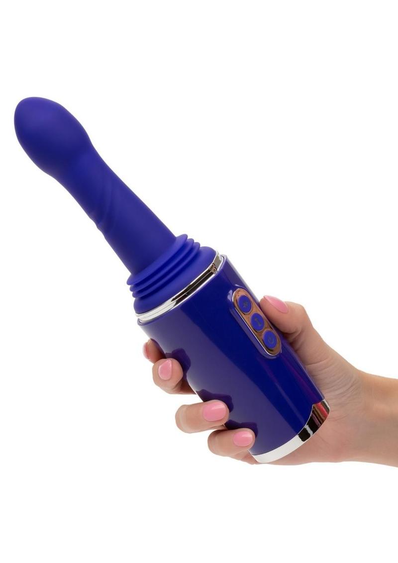 Overdrive Portable Sex Machine Travel Thruster Rechargeable Silicone Vibrator