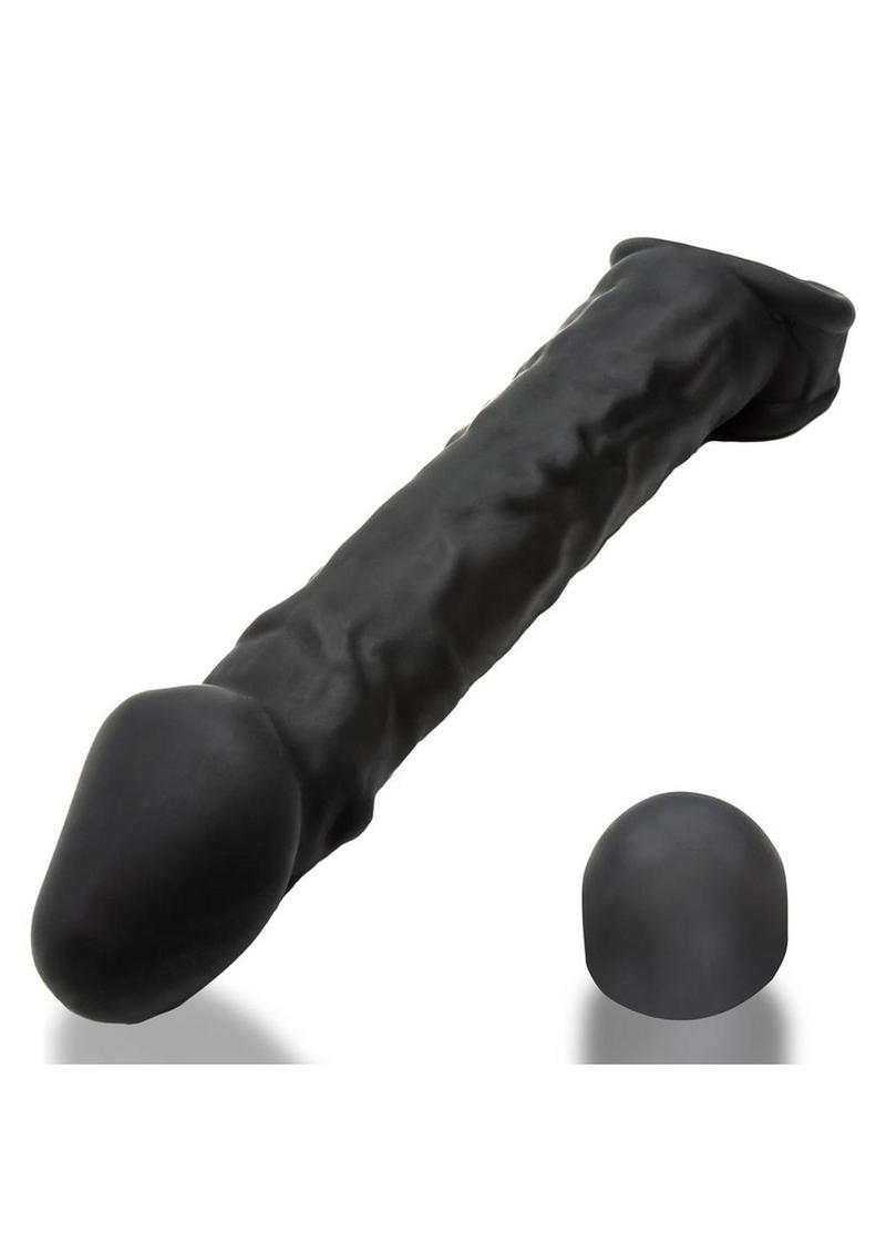 Oxballs Muscle Ripped Slim Cocksheath Night Edition - Black