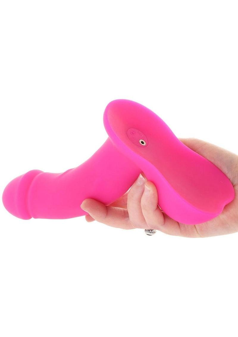 Pegasus Realistic Silicone Rechargeable Dildo with Balls with Remote Control and Adjustable Harness