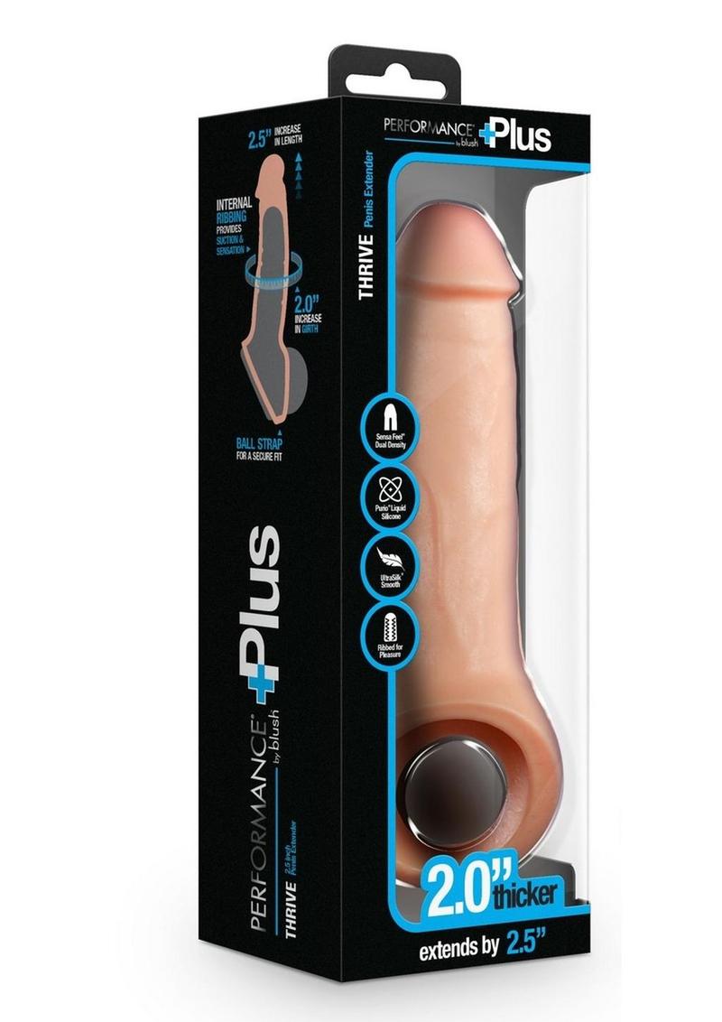 Performance Plus Thrive Silicone Penis Xtender - Vanilla - 2.5in