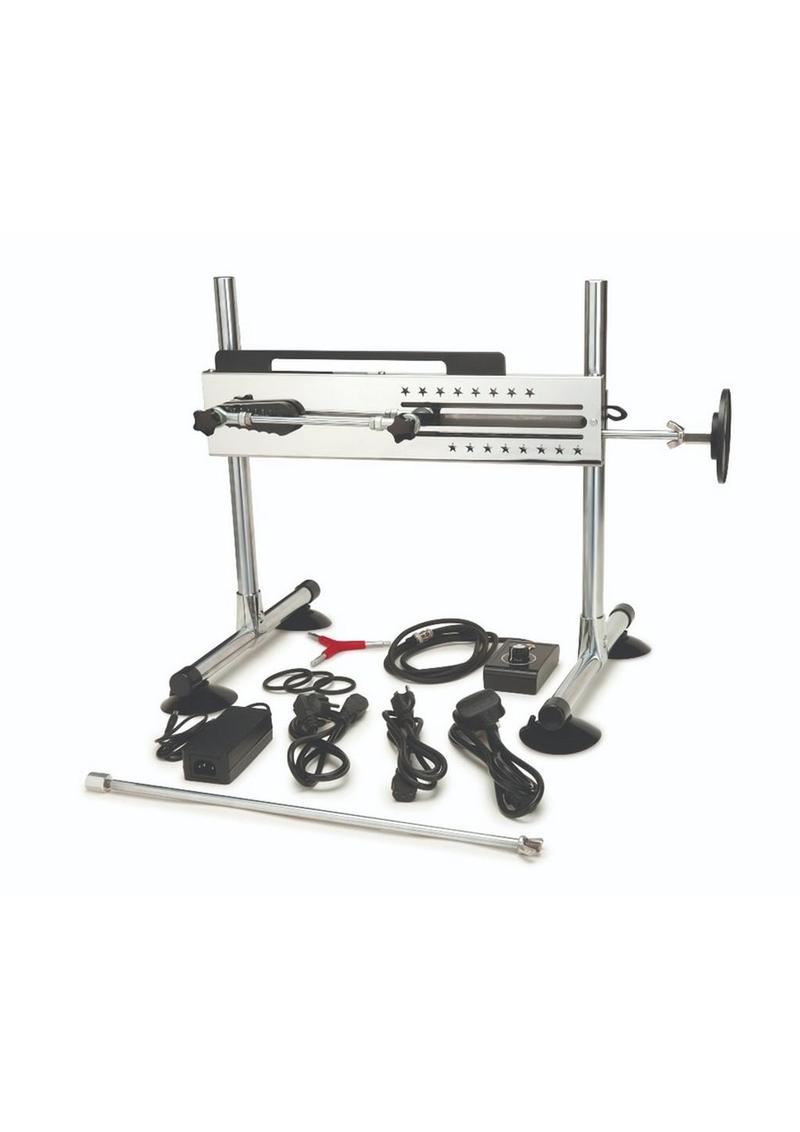 Prowler Red Ultracock Sex Machine - Metal/Silver