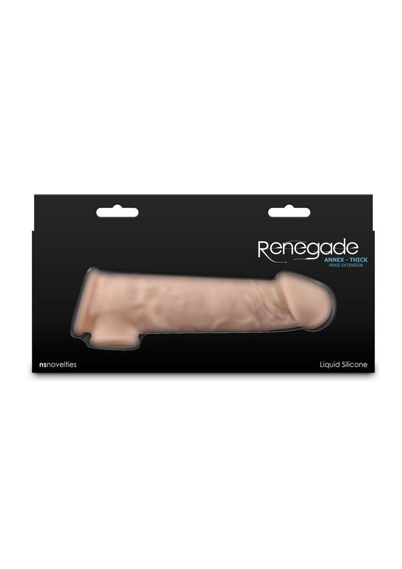 Renegade Annex Silicone Penis Extension - Thick - Vanilla